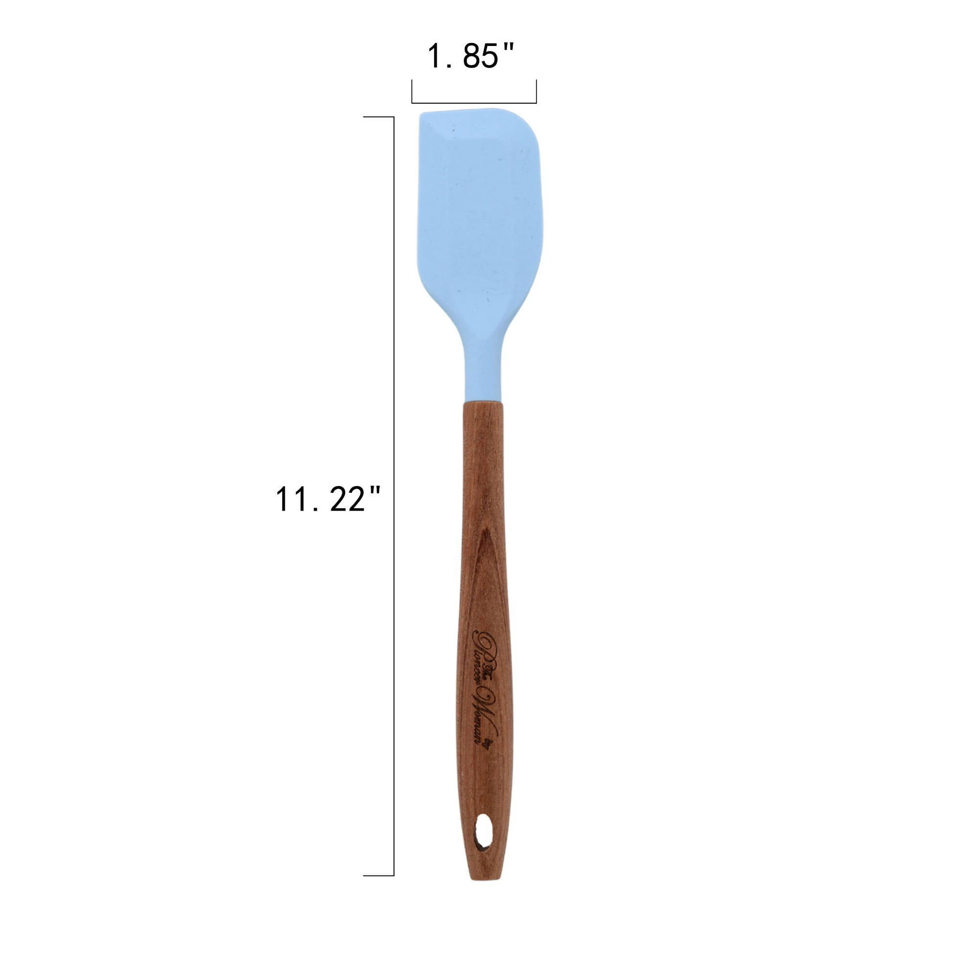 10-Piece Silicone and Wood Handle Kitchen Cooking Utensils Set