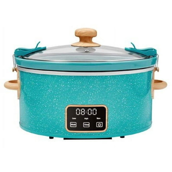 6 Qt Digital Slow Cooker with Locking Lid